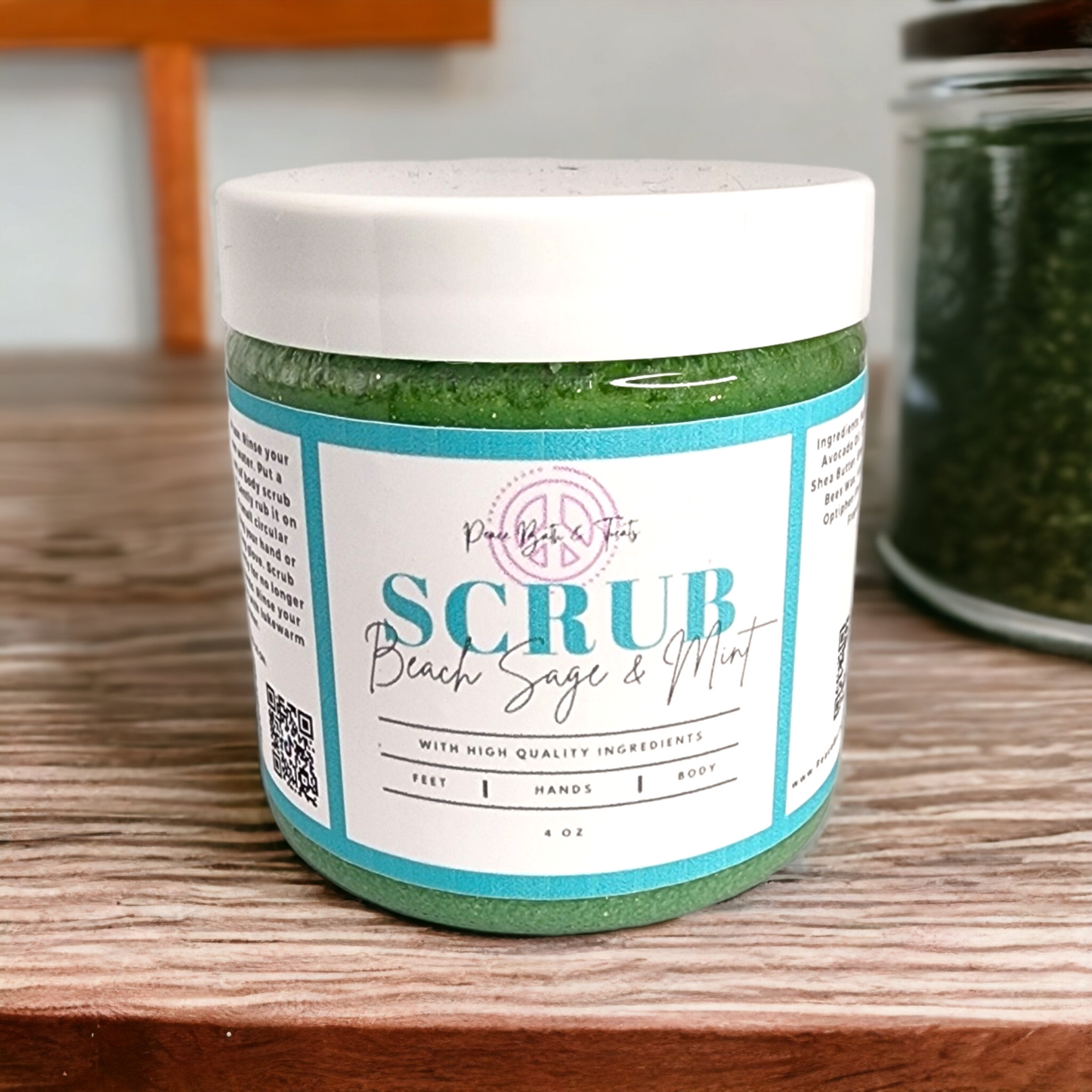 Beach Sage & Mint Sugar Scrub